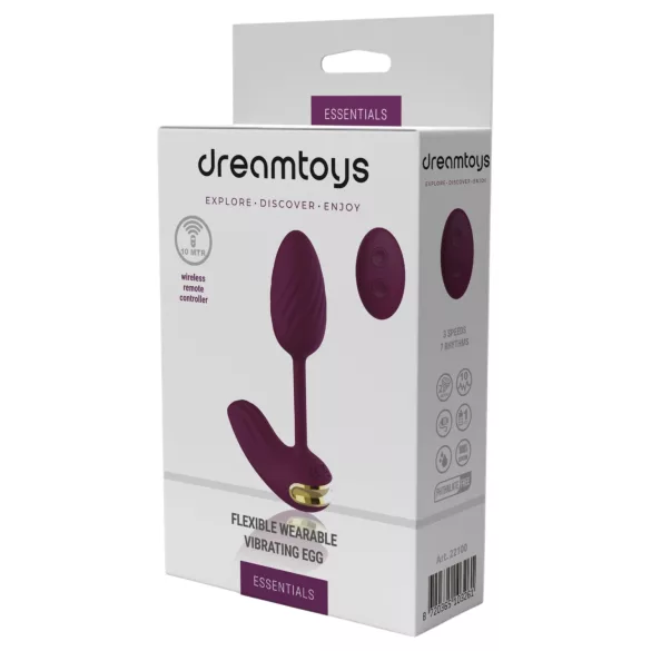 Dreamtoys Essentials - Wearable Flexible Love Egg (Purple)