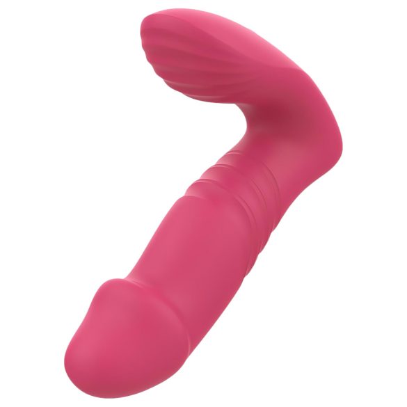 Dreamtoys - Wearable Thrusting Vibrator with Remote (Pink)