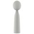 Nude Luna - Rechargeable Mini Wand Vibrator (Gray)