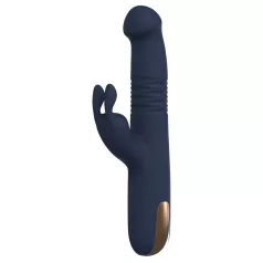   Dreamtoys Goddess Collection - thrusting vibrator (dark blue)