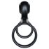 Snail Vibe Jovi - Couples' Ring & Vibrator (Black)