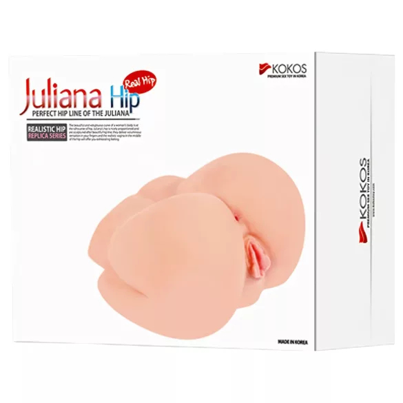 Kokos Juliana - life‑like torso masturbator (natural)