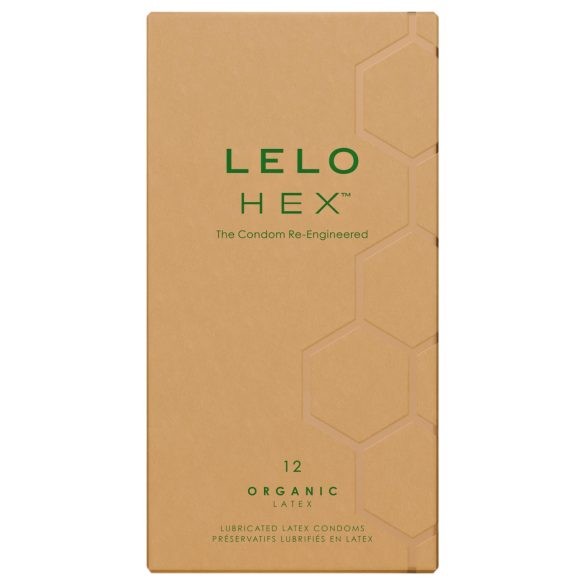 LELO Hex Organic - Performance Condoms (12 pack)