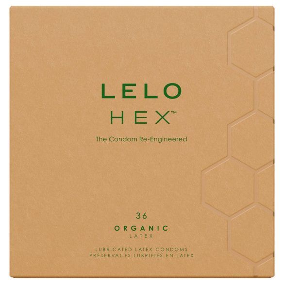 LELO Hex Organic - performance condoms (36 pack)