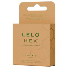 LELO Hex Organic - Performance Condoms (3-Pack)