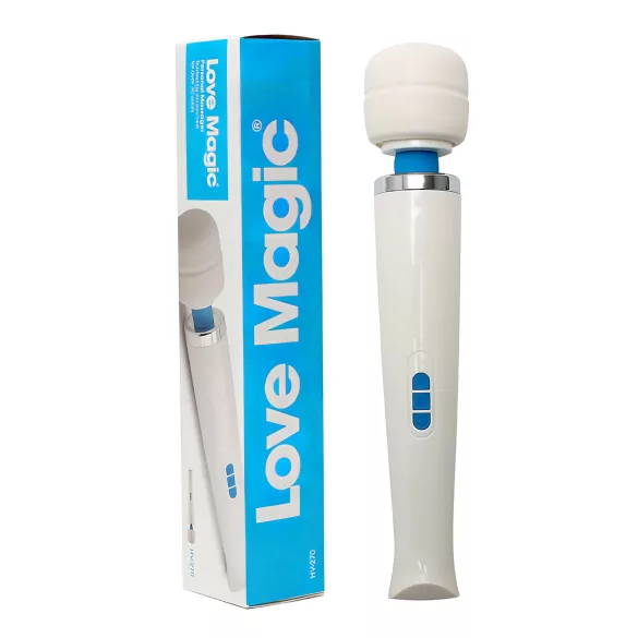 Love Magic Wand - Rechargeable Massager Vibrator (White)