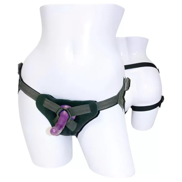 Sportsheets - Strap-On Silicone Dildo (Purple)
