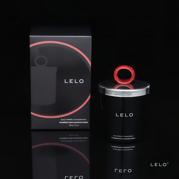 LELO Massage Candle - Pomegranate & Black Pepper (150g)