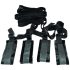 S&M - Bed Restraint Bondage Set (Black)