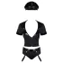 Obsessive Police - Sexy Officer Costume Set (S/M)