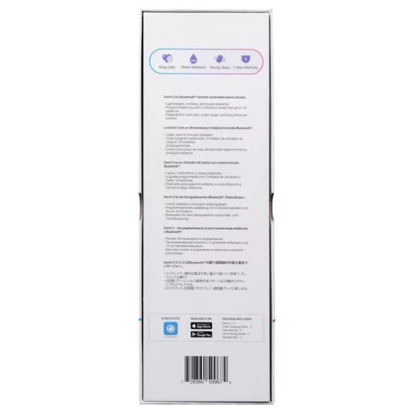 LOVENSE Domi 2 - smart massaging vibrator (black)