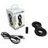 Bathmate Vibe Ring Eight - rechargeable vibrating penis ring (black)