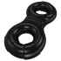 Bathmate Vibe Ring Eight - rechargeable vibrating penis ring (black)