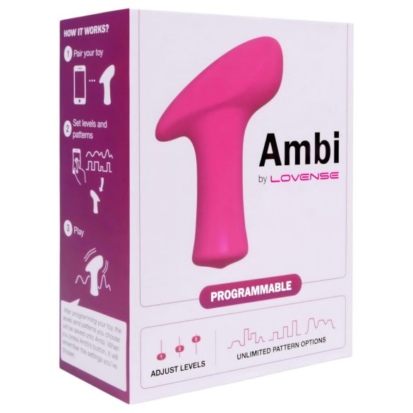 LOVENSE Ambi - Smart Dual-Motor Clitoral Vibrator (Pink)