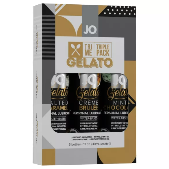 System JO - Gelato Flavoured Lubricant Set (3 x 30 ml)