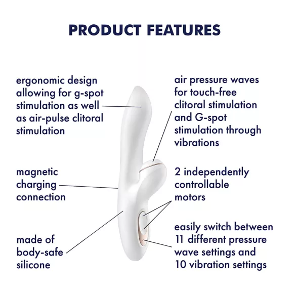 Satisfyer Pro+ G-spot - Clitoral and G-Spot Vibrator