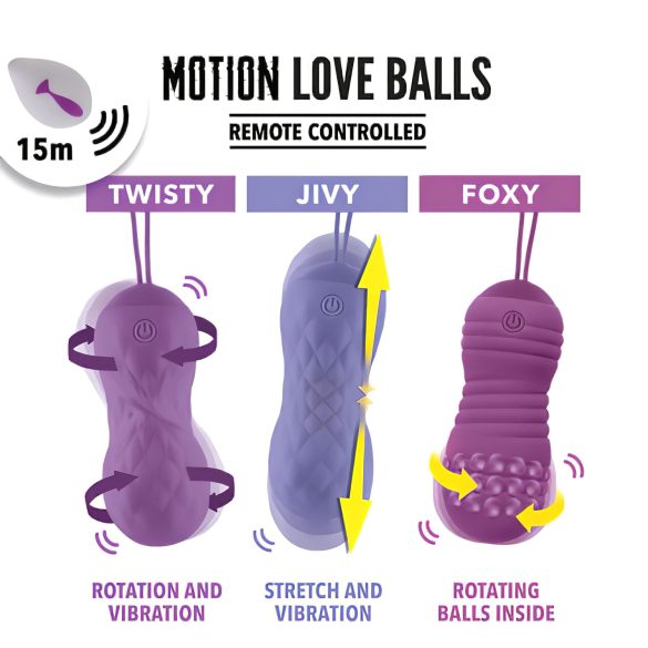 FEELZTOYS Foxy - Waterproof Vibrating Egg (Purple)