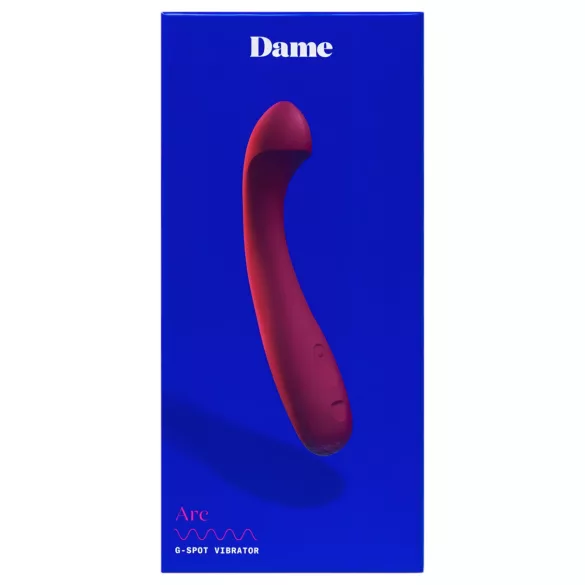 Dame Arc - rechargeable G-spot vibrator (mallow)