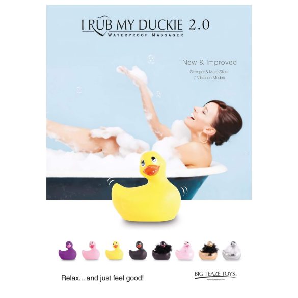 My Duckie Paris 2.0 - Waterproof Duckie Clitoral Vibrator (Pink)