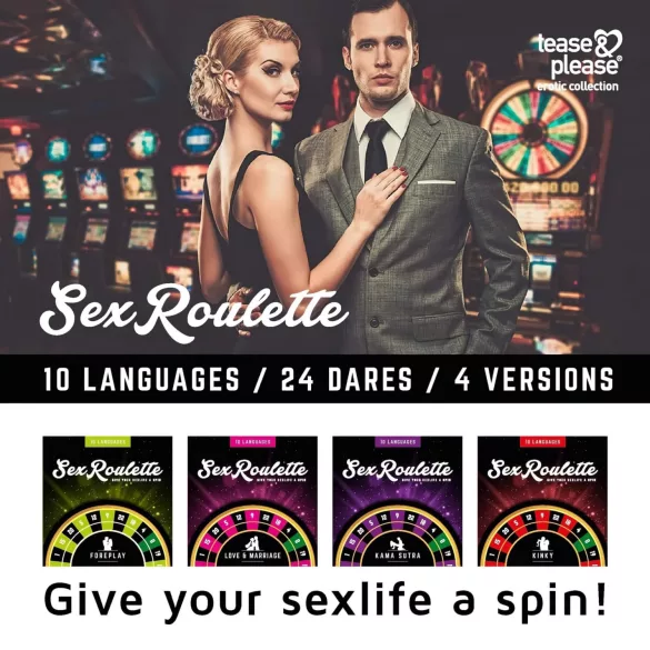 Sex Roulette Kama Sutra - adult sex board game (in 10 languages)