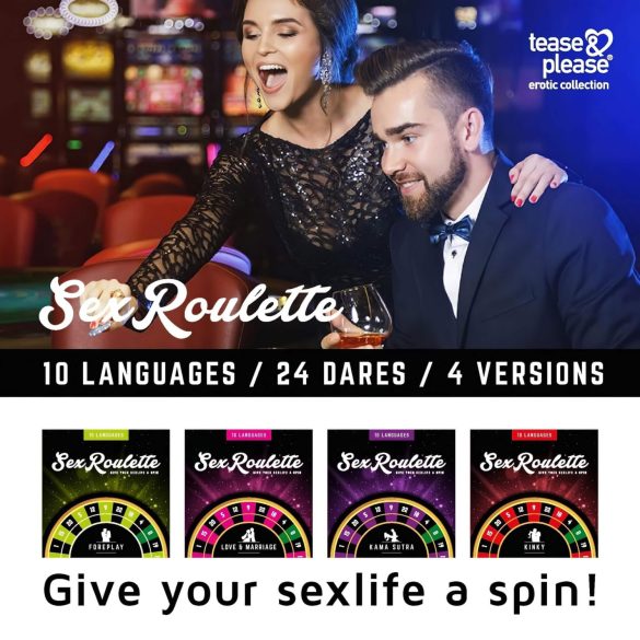 Kinky Fun Roulette - Adult Party Game (10 Languages)