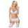Obsessive 810-SEG-2 - Lace Lingerie Set (White) - L/XL