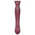 ZALO Queen - Air Pulse G-Spot and Clitoral Vibrator (Red)