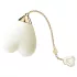 ZALO Baby Heart - App‑controlled clitoral vibrator (white)