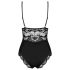 Obsessive 810-TED-1 - Lace Bodysuit (Black) - L/XL