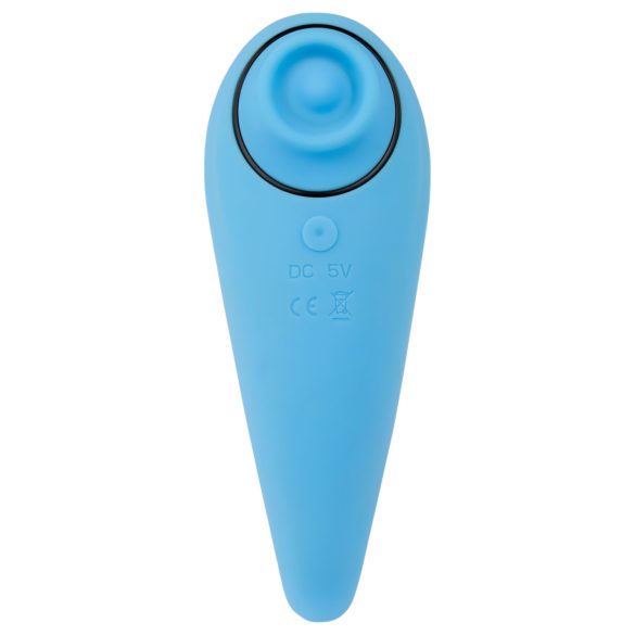 FEELZTOYS Femmegasm - Rechargeable 2-in-1 Clitoral Vibrator (Blue)