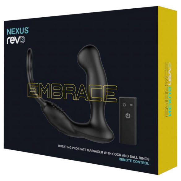 Nexus Revo - Rotating Ring Prostate Massager (Black)