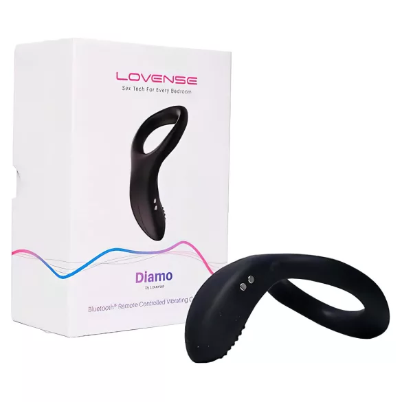 LOVENSE Diamo - Smart Vibrating Penis Ring (Black)