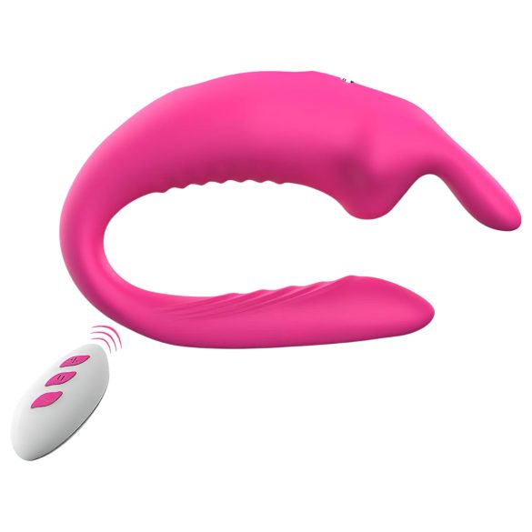 Aixiasia Hera - Wireless Rechargeable Couple's Vibrator (Pink)