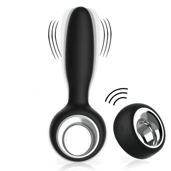 Aixiasia Dylon Remote - Black Rechargeable Wireless Anal Vibrator