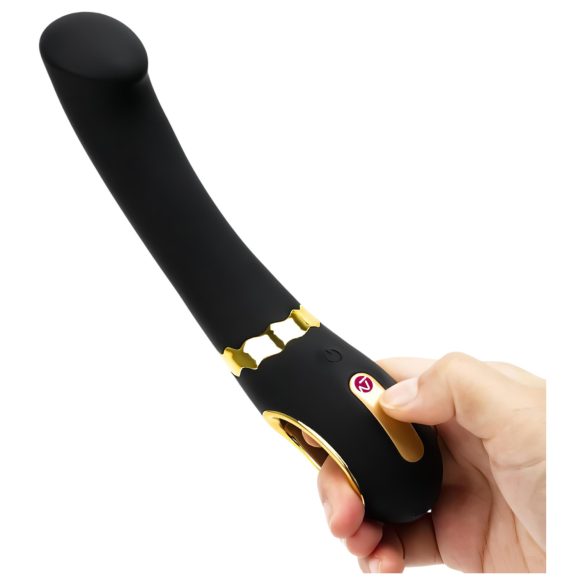 Nomi Tang Getaway Plus 2 - Rechargeable G-Spot Vibrator (Black-Gold)