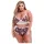 Baci Plus Size - floral lace bra set