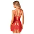 Obsessive Claussica - Red Babydoll & Thong Set