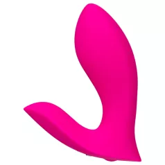   Lovense Flexer - wearable app-controlled 2‑in‑1 panty vibrator (pink)