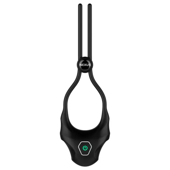 Nexus Forge - Adjustable Vibrating Ring (Black)