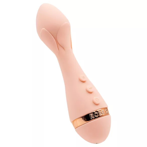 Vush Fleur - rechargeable, waterproof massaging vibrator (pink)
