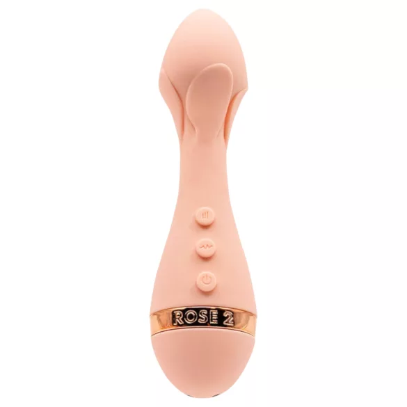 Vush Fleur - rechargeable, waterproof massaging vibrator (pink)