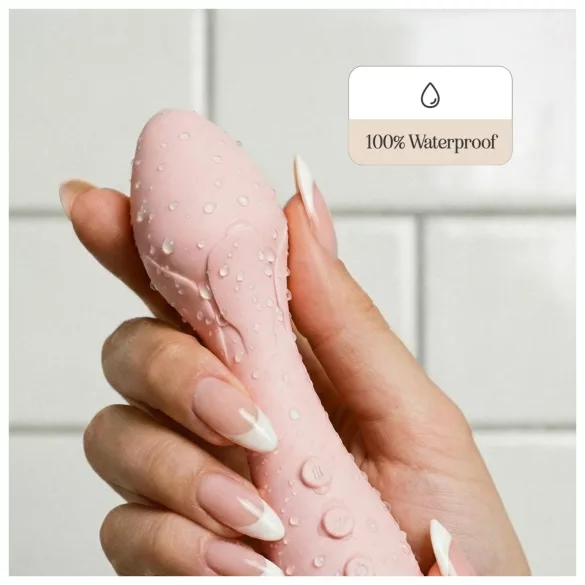 Vush Fleur - rechargeable, waterproof massaging vibrator (pink)