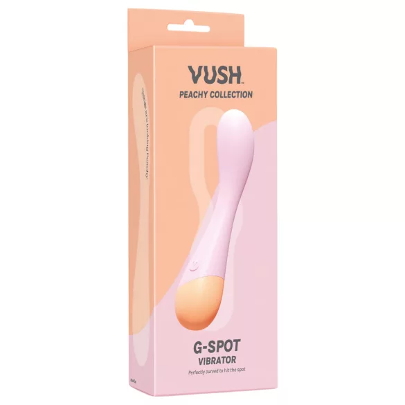 Vush Peachy G-Spot Rechargeable Vibrator (Pink)