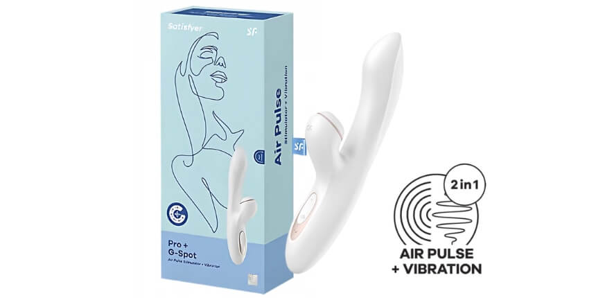 Satisfyer Pro+ G-spot - Clitoral and G-Spot Vibrator