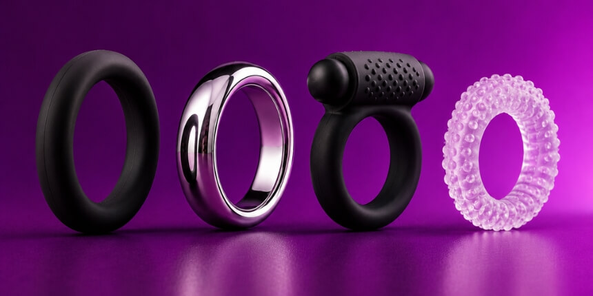 Cock ring guide for choosing the right size and using it safely | Desirel.ie Sexshop
